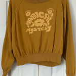 Christy Dawn  Organic Cotton Magical Mystery Mustard Sweatshirt Size medium Photo 0