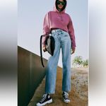 AGOLDE Criss Cross Upsized Jeans size 25 Straight Leg High Rise Photo 11