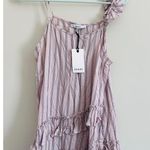 Ro & De  NWT Asymmetrical Ruffle Top Size Small Photo 1