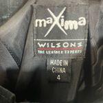 wilson's leather  Maxima Suede Rhinestone Flare Pants size 4 Western Rocker Bling Photo 8