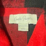 Charlie Paige  Buffalo Plaid Check Shacket Button Up Cabincore Pockets Size M Photo 11