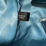 Coach Chelsea 18770 Hunter Green Patent Leather Chain Leather Straps Tote RARE Photo 11