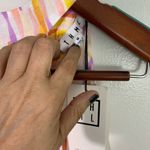 THML  NWT pink, yellow, purple and orange print sleeveless, tie back top M Photo 2