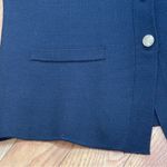 Tahari jacquard knit vest with gold metallic buttons black Sz XL Photo 10