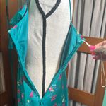 I Heart Ronson Green Ruched Maxi Dress Spaghetti Strap Photo 11