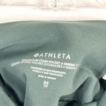 Athleta  XS Legging‎ Salutation Stash Pocket II Serene 7/8 Green Camo Striped 238 Photo 5