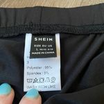 SheIn leggings Sunshine text black grey pink colorblock women’s size Large Photo 7