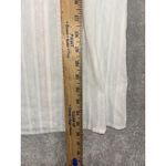 Sundance  Alethia White‎ Swiss Dot Peach Embroidered Detail Ruffle Collar Top S Photo 6