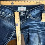 Big star 1186  Sweet Flare Jeans 25L Ultra low rise whiskering stretch western Photo 7