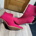 SheIn CUCCOO COLLECTION by ‎ ankle boots size 40 usa pink clear heel Photo 9