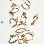Urban Outfitters 9pc queen ring set  Photo 1