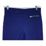 Gap Body GB Studio Moisture Wicking Blue Leggings Y2K 2007 Zip Pocket Womens M Photo 4