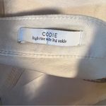 Sam Edelman Codie high rise wide leg jeans cream size 10 button fly NWT Photo 5