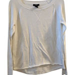 Gap Women's Long Sleeve White T-Shirt Size S Relaxed Fit Photo 0