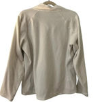 The North Face  Quarter Zip Fleece Women's Size Large Cream Colored Hiking Warm Photo 1