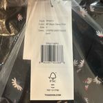 The Kooples NWT Thakoon Black Daisy Floral Print Short Sleeved Crop Boxy Button Down Blouse Photo 4