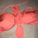Victoria's Secret VS bright strapless tie front Bandeau bikini XS Photo 0