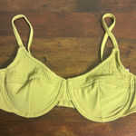 Xhilaration Exhilaration Olive Green Underwire Bikini Top Size L NWT Photo 0