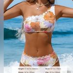 Cupshe NWT  Bathing Suit Bottoms Mid Rise With Scalloped Detail Photo 4