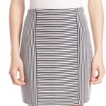 Oscar de la Renta Y2k vintage striped cream pencil skirt formal  designer size 10 Photo 0