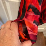 Lane Bryant  Red & Black‎ V-neck Sleeveless Tunic/Dress with Pockets Size 16 Photo 1