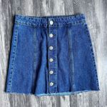 Aeropostale High Rise Denim Mini Skirt SZ 00 Blue Jean Skirt SZ XXS Y2K Photo 10