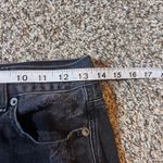 American Eagle  Mom Jeans Black Distressed Ripped Denim Womens‎ Size 4 Regular Photo 4