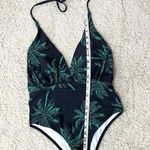 SheIn one piece leaf print swimsuit Photo 2