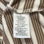 Altar'd State Altar’d State Striped Cropped Sweater Brown White Long Sleeve XL Photo 6