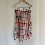 Urban Outfitters  NWT | Jessie Plaid Sheer Midi Skirt Medium Photo 6