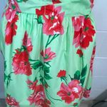 Voodoo Vixen Green & Red Floral Swing Dress Photo 6
