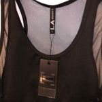 LA Society NWT Cute Black Crop Top - Size Small Photo 2