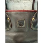 Dooney & Bourke  dark brown leather tote purse Photo 2