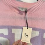 NWT Sincerely Jules‎ Pastel SKI Crew Neck Sweater Photo 1