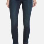 Veronica Beard Debbie 10” Skinny Jeans in Midnight with Fray & Tux Photo 9