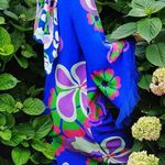 Borgo de Nor Aubrey One Shoulder Crepe Fringe Dress NWT Size 2 US (6 UK) Blue Photo 1