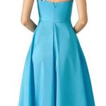 Peter Pilotto - Midi Dresses In Azure One-Shoulder Cocktail Wedding Party Photo 1