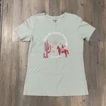 Wrangler Mint Green Cowboy T Shirt Tee Take the Scenic Route M Photo 0