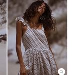 Daughters Of India Women’s Size Small Ruffle Maxi Dress Cottage Core Boho Dress Photo 2