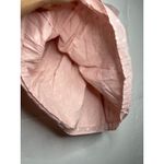 Faherty  Womens Baby Pink Cotton Blouse Ruffle Short Sleeves Size Small Photo 4