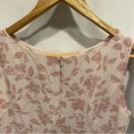 Josephine Chaus Cute classic pastel pink floral midi sleeveless dress  Photo 7