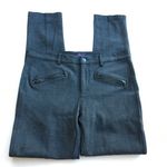 NYDJ Not Your Daughter Jeans pants Ski Zip Ponte charcoal gray LEGGINGS Size 8 Photo 2