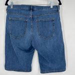 Banana Republic  Women's Blue Denim Bermuda Shorts Size 29/8 Medium Wash Photo 8