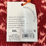 Knox Rose NEW  Burgundy Red Print Long Sleeve Thermal Shirt Top size XXL Photo 6