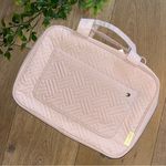 Bagsmart NWT Quilted Pink Cosmetic travel toiletries Bag Photo 1