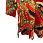 Athleta  Vibrant Floral & Paisley Print 3/4" Sleeve Stretch Tunic Top EUC Size XL Photo 3