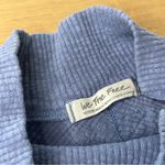 Free People : We The Free Blue Oversized Long Sleeve Top Sz M Photo 2