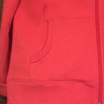 Orvis ‎ pink white trim zip up sweatshirt size XS Photo 2