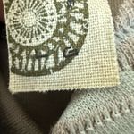 Free People Jacquard Floral Mini Bodycon Tank Dress Gray Mauve Size Large Photo 7