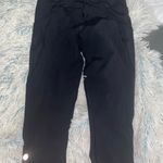 Lululemon Black Capri Lulu Leggings Photo 1